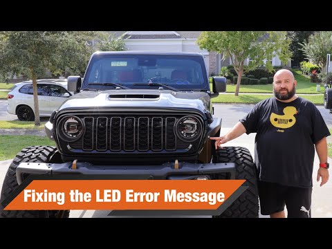 How To Fix the LED Error on a Jeep Wrangler