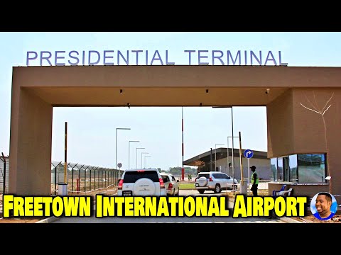 The PRESIDENTIAL TERMINAL|NEW FREETOWN INTERNATIONAL AIRPORT  🇸🇱 VLog 2023 - Explore With Triple-A