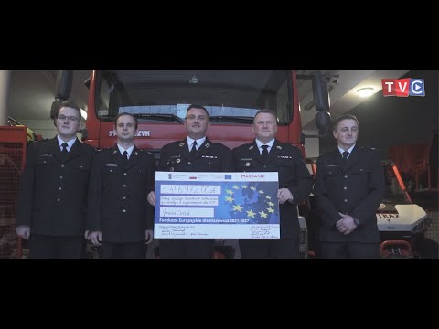 Rekordowe wsparcie unijne dla jednostek OSP z powiatu ciechanowskiego [VIDEO]