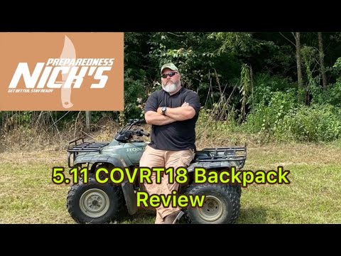 5.11 Tactical COVRT18 Discreet Backpack Product Review, Is It For You?