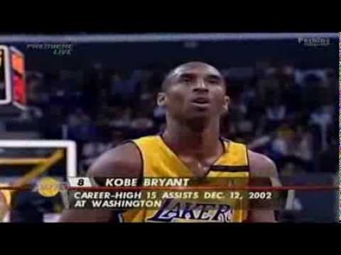 Kobe Bryant 42 Points in the First Half Against Michael Jordan and the Wizards 2003.03.28