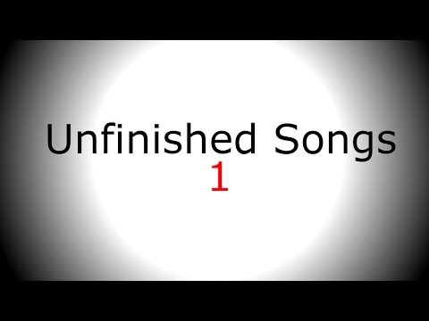 Singing backing track - write your own lyrics and tune - Unfinished Song No.1