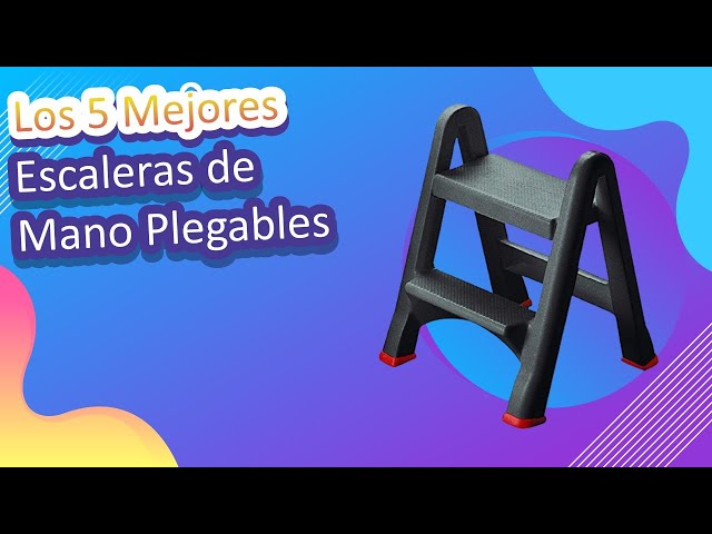 Vídeo relacionado con BONTEC Escaleras Plegables de 3 Escalones, Capacidad de 150KG con Pedales Antideslizantes Anchos, Taburete Escaleras de Mano de Acero, Manubrio de Esponja, Uso en Interiores y Exteriores, Blanco