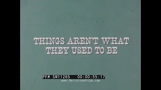 " THINGS AREN'T WHAT THEY USED TO BE " 1980s SENIOR CITIZEN PEDESTRIAN SAFETY FILM SM11265