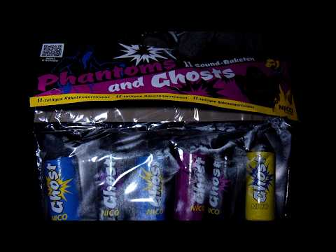 Phantoms and Ghosts by Lidl/Nico | €14 Fireworks Rockets | New Year's Eve 2024/25 Test