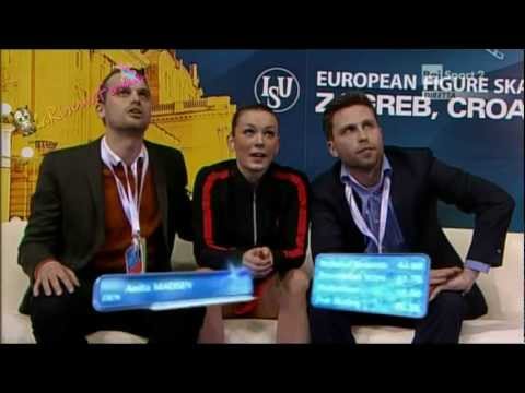 ISU ZAGREB 2013 -12/25-  LADIES FP - Anita MADSEN - 26.01.2013