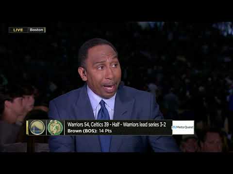 The Celtics are in TROUBLE! - Stephen A.'s thoughts on Game 6 at halftime | NBA Countdown