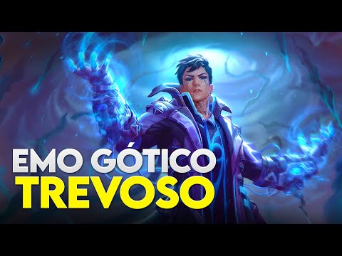 Merlin EMO GÓTICO TREVOSO! "Poder Infinito" MERLIN MID - ⚡ Smite BR Conquista