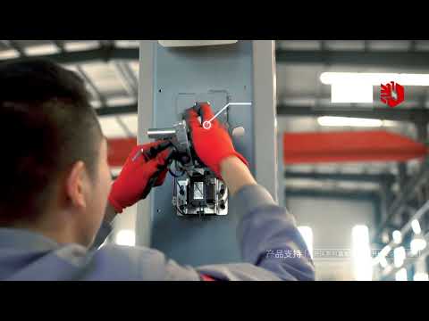 Garage Installation Car Repair Lift Operate Demo Alpha Two Post Lift