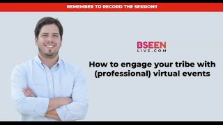 How to engage your tribe with virtual events | CMX Connect Vienna