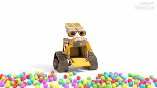 WALL E Bouncy Balls Vignette New