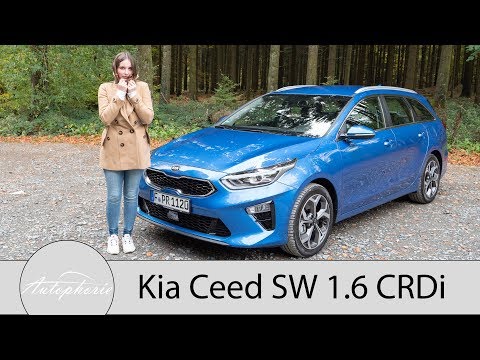 2018 Kia Ceed SW 1.6 CRDi Spirit (Schaltgetriebe) Fahrbericht / Kompakt-Kombi im Check - Autophorie
