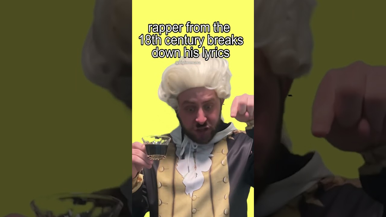 Rapper From the 18th Century Breaks Down His Lyrics (GENIUS SPOOF)