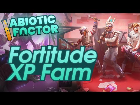 INSANE Fortitude XP Farm in Abiotic Factor | Max lvl in 6 mins