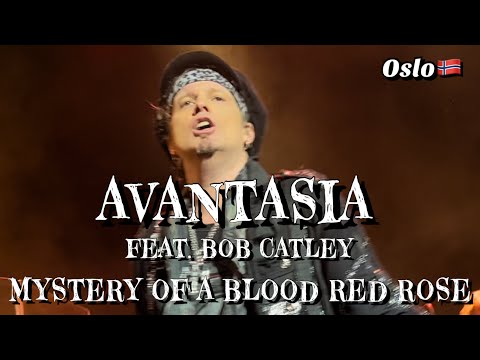 Avantasia feat. Bob Catley - Mystery of a Blood Red Rose @Oslo🇳🇴 July 11, 2022 LIVE HDR 4K