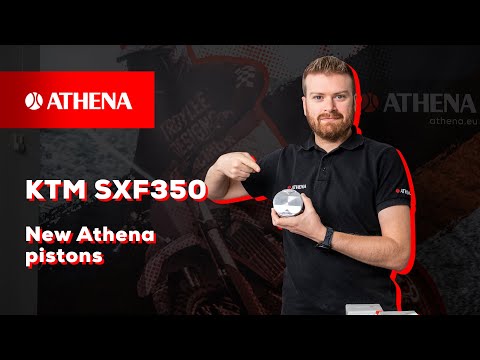 The NEW Athena piston for KTM SX-F 350 cc dirt bikes 🔥