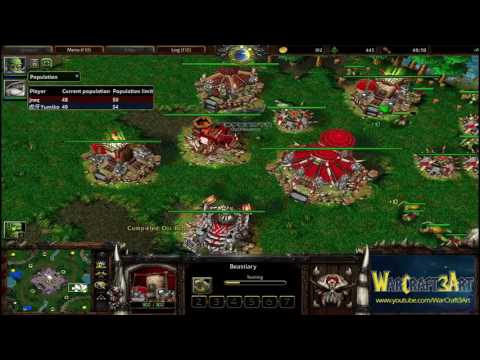 Focus(ORC) vs Yumiko(HU) - WarCraft 3 Frozen Throne - RN2835