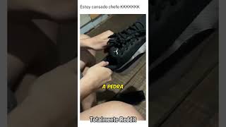 a palmilha desintegrando KKKKKKK #vídeosvirais #conteudoviral #engraçado