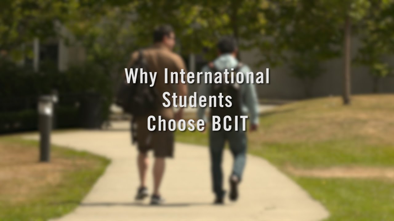 Why international students choose BCIT