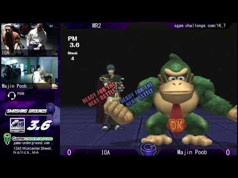 SG at GU 16.7 WR2 - IOA (Marth) vs. Majin Poob (Donkey Kong)