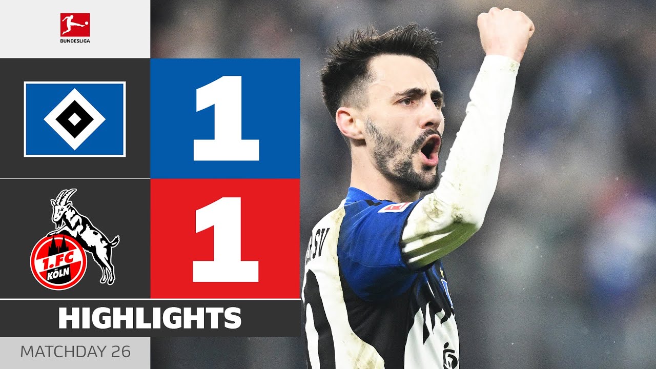 Hamburger SV vs 1.  Köln Highlights