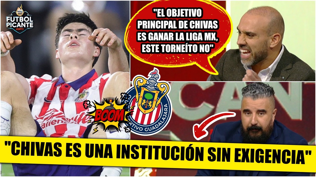 CHIVAS CAYÓ en PENALES vs LAFC. "Principal objetivo ganar LIGA MX y NO LEAGUES CUP" | Futbol Picante
