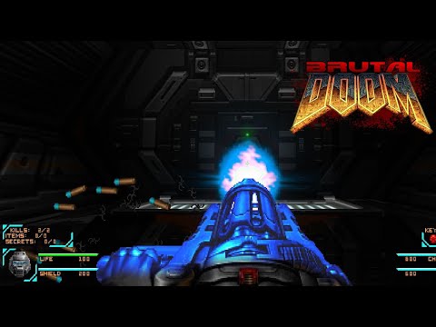Brutal Doom v21 Doom eternal Chaingun Addon weapon showcase