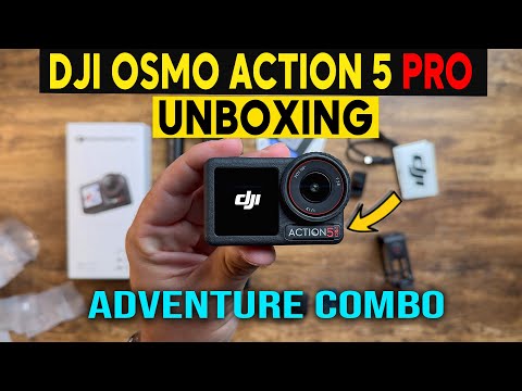 DJI Osmo ACTION 5 PRO UNBOXING - Adventure Combo