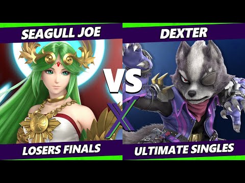 S@X 482 Losers Finals - Dexter (Wolf) Vs. Seagull Joe (Palutena, Pyra Mythra) SSBU Smash Ultimate