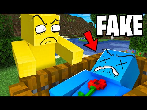 I Faked My Death in Minecraft To Troll My Friend