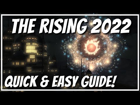 FFXIV The Rising 2022: how to START THE EVENT & REWARDS preview!