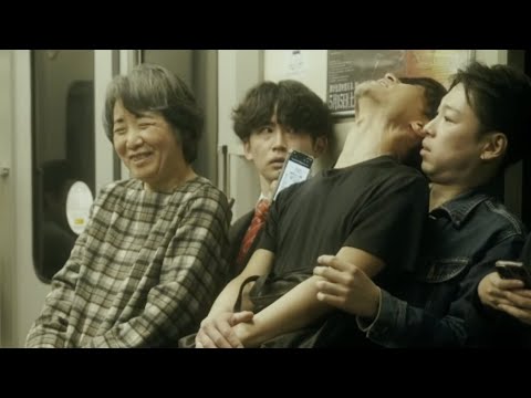 【短編映画（縦型）】席奪う男withお婆さん