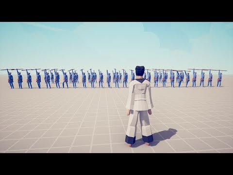 TAEKWONDO  CHAMPION vs 50x RANGED UNITS - TABS - Totally Accurate Battle Simulator