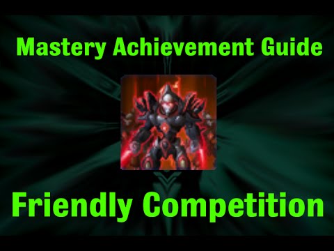 Friendly Competition Mastery Achievement - Starcraft 2 Nova Covert Ops