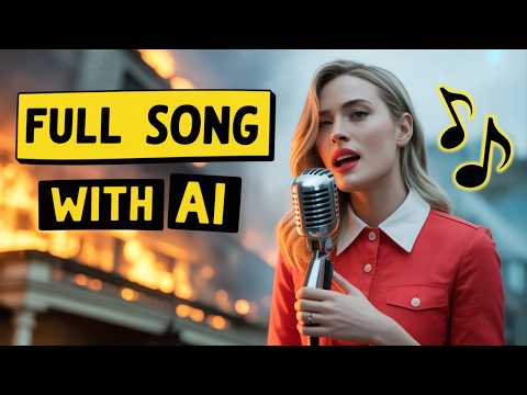 Create FULL Songs with AI (Lyrics, Voice & Beat in Minutes!)