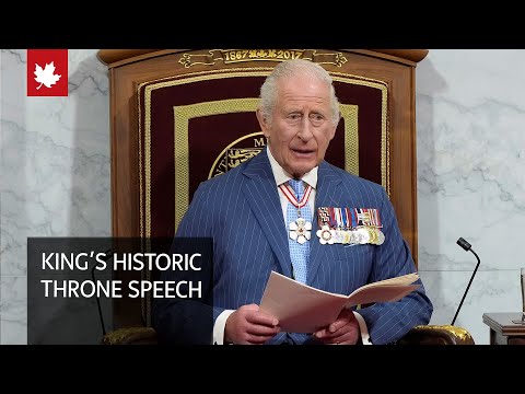 'The true north is indeed strong and free,' says King Charles in historic Throne Speech