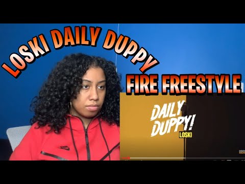 NYC GIRL REACTS LOSKI DAILY DUPPY| FIRE FREESTYLE #linaaareacts