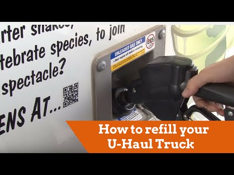 Part of a video titled How to Estimate How Much Fuel is Needed Before Returning a Moving ...