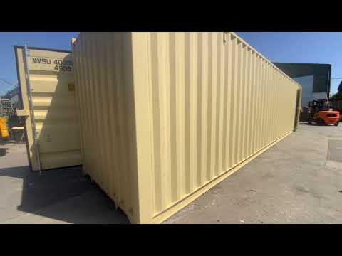 40ft HI CUBE SIDE DOOR SHIPPING CONTAINER...392. - Image 2