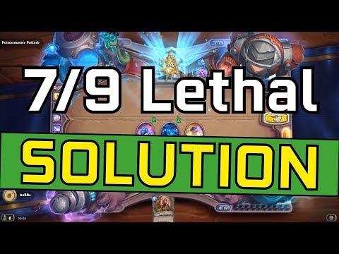 TUTORIAL: 7/9 Poisonmaster Pollark Lethal Puzzle Lab - Hearthstone - The Boomsday Project