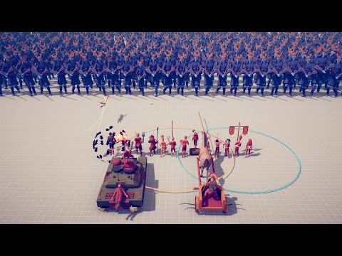 LEGACY FACTION vs ARMIES - Totally Accurate Battle Simulator TABS