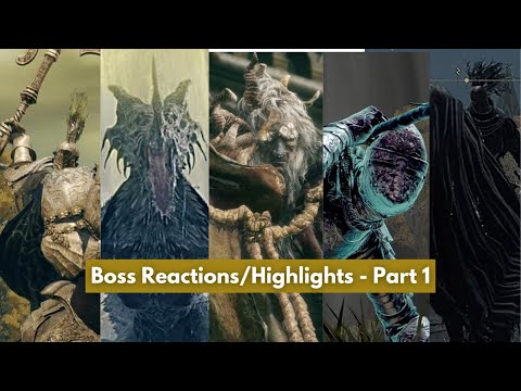 Elden Ring Boss Reaction Compilation/Highlights - Part 1
