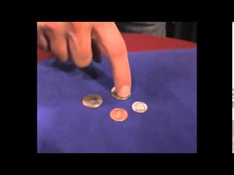 Saturn Magic -Locking Trick 61 cents (w/DVD)(2 Quarters, 1 Dime, 1 Penny) by Tango - Trick (D0130)