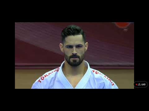Ariel Torres Gutierrez (Usa) vs Ikeda Ryusei ( Jpn) bronze medal match Karate1 PL Baku 2022