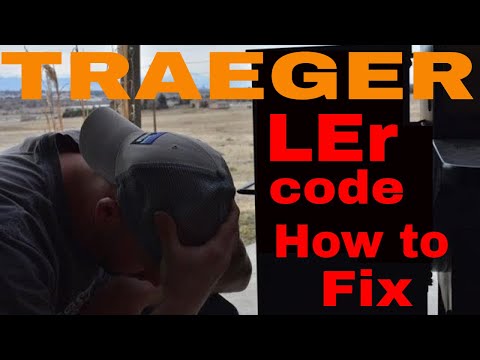 TRAEGER TROUBLESHOOTING👉How to fix "LEr" Error Code👈 #traegerler