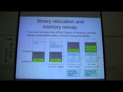 The bootstrap procedure of u-boot.