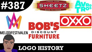 LOGO HISTORY #387 - Oxxo, Sheetz, AVROTROS, Melodifestivalen & Bob's Discount Furniture