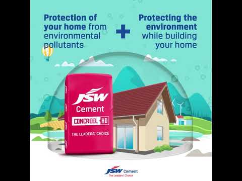 Jsw concreel  hd cement