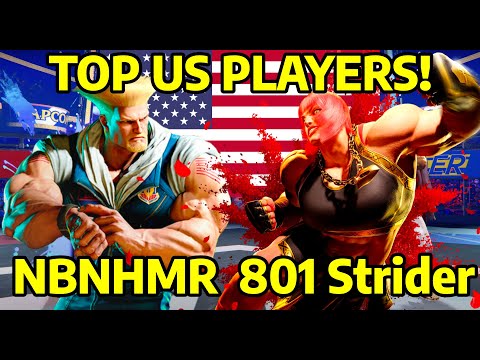 🔥 Street Fighter 6 ➥ NBNHMR (GUILE ガイル) VS 801 Strider (MARISA) 4K Master Ranks 🔥