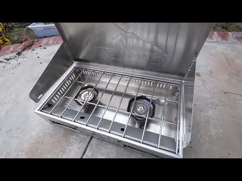The Camp Chef Mountaineer : Aluminum Stove to take Anywhere (DEMO)